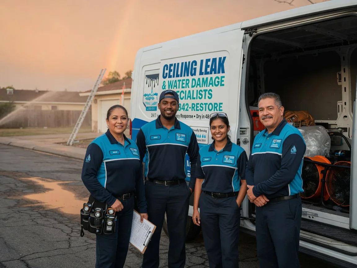 Ceiling Leak Cleanup company in Humble, TX