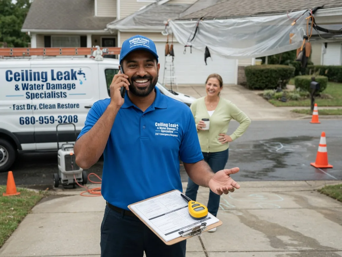 Ceiling Leak Cleanup Humble, TX FAQs